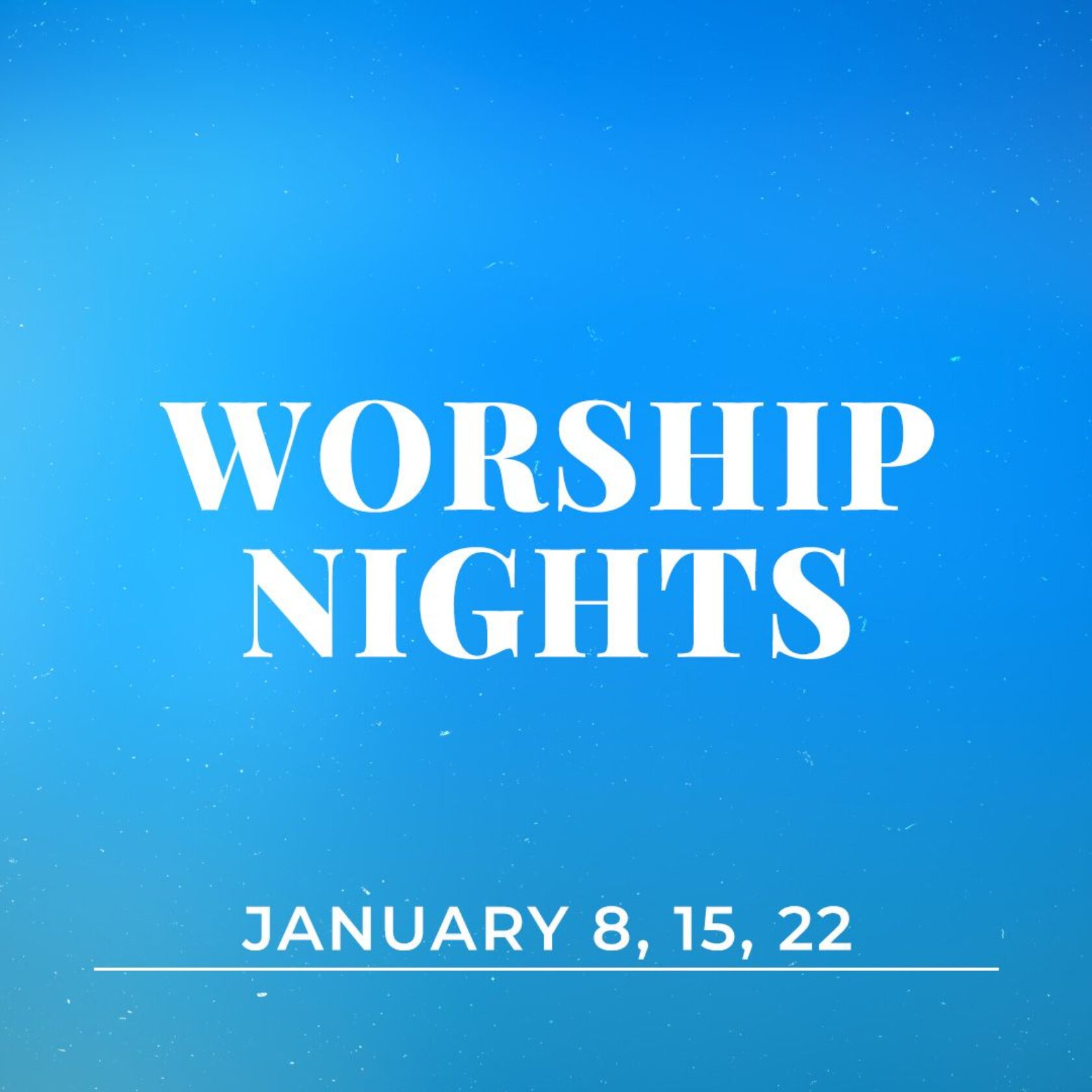 Worship Nights | CEDAR RAPIDS