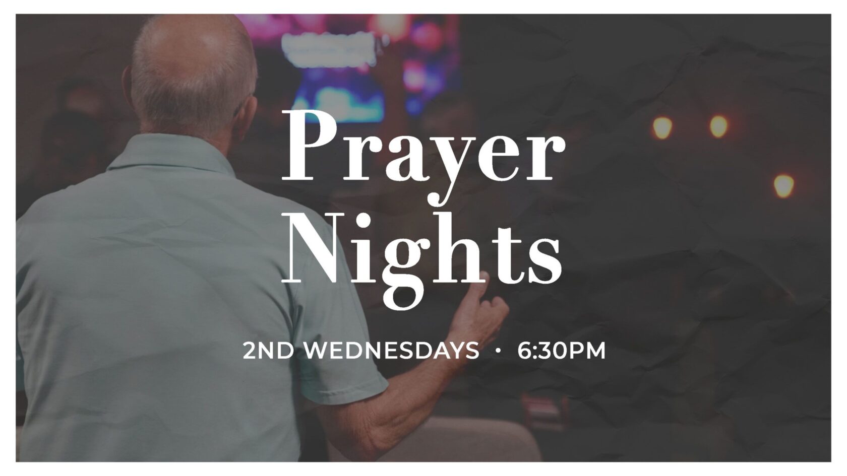 Prayer Night | MANCHESTER