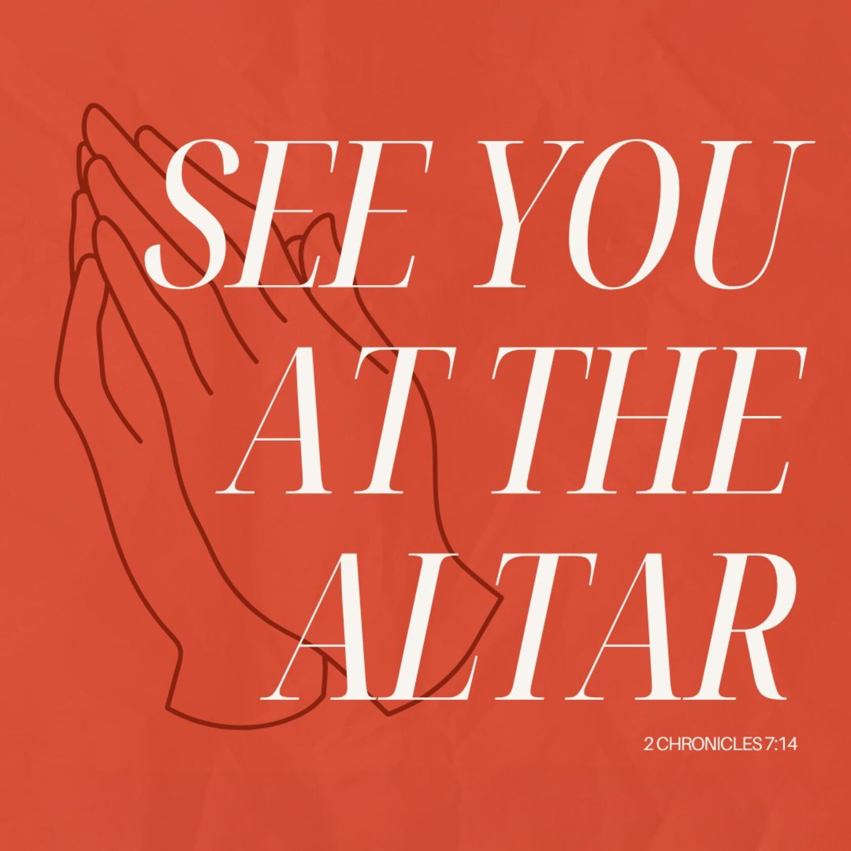 See You at the Altar | CEDAR RAPIDS